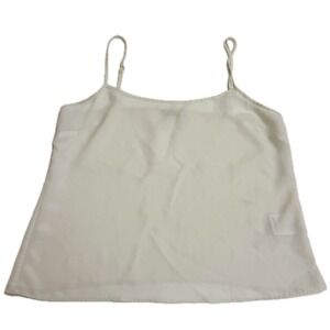 Ted Baker Tank Top‎ Womens Size 3 Large Ivory Silk Blend Camisole
